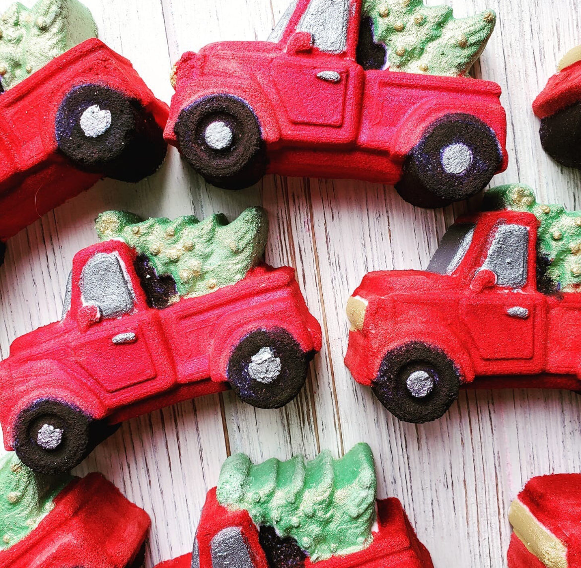 Christmas Truck Bath Bomb