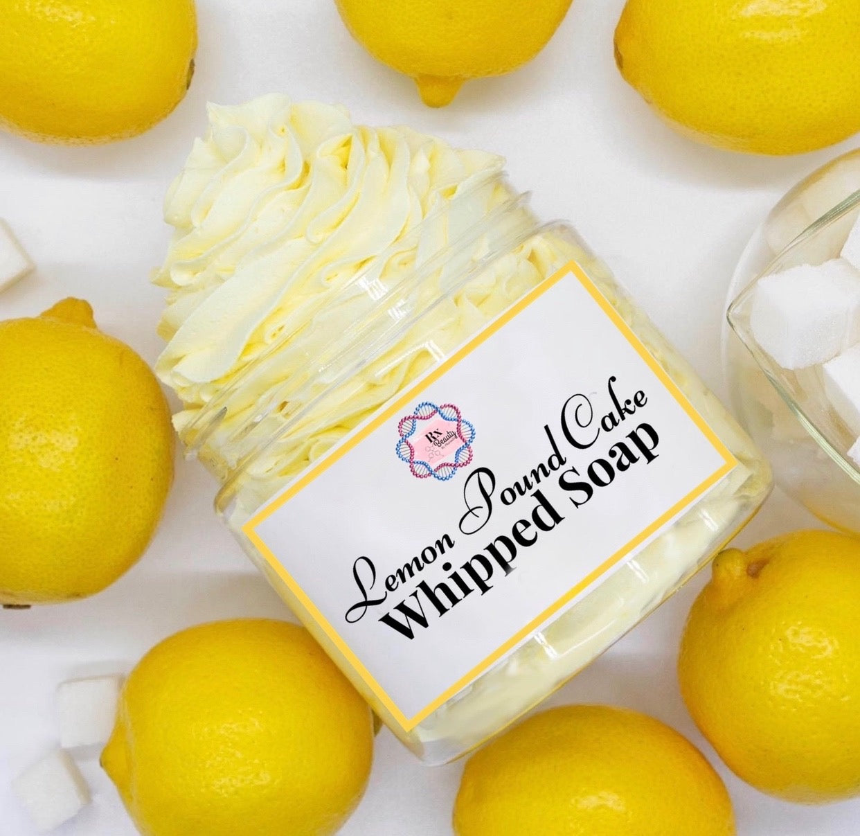 Lemon Pound Cake Whipped Soap
