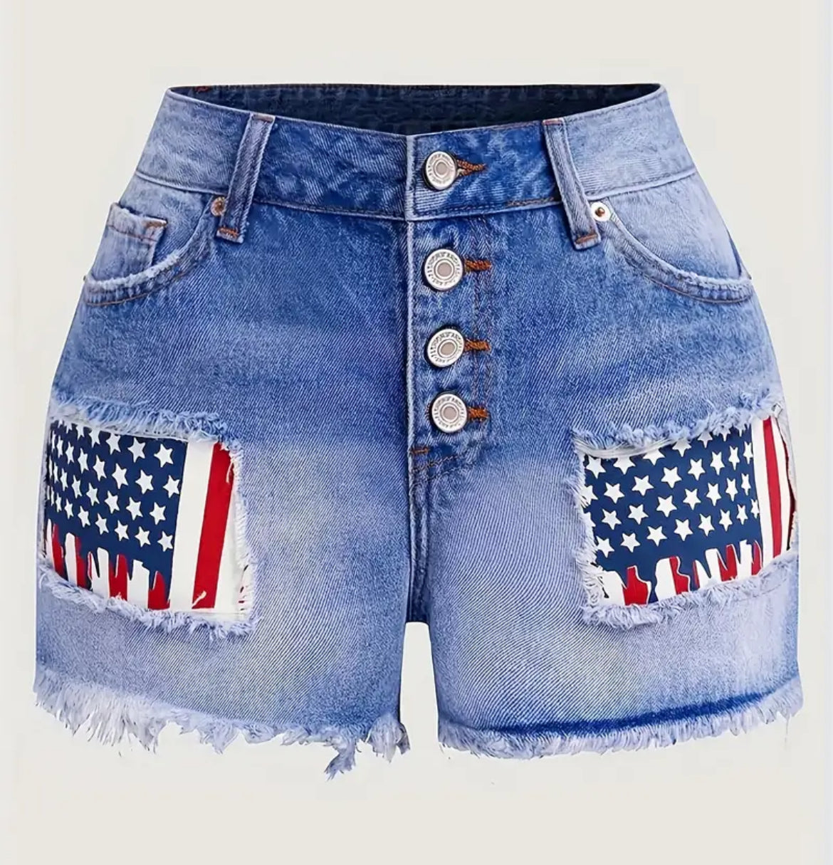 American Flag Shorts