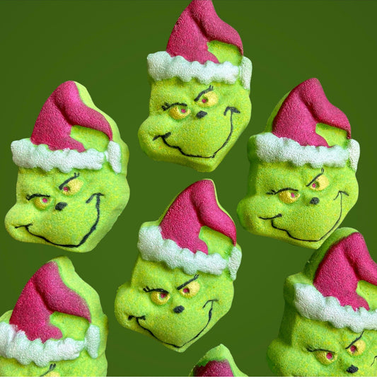 Grinchy Bath Bomb